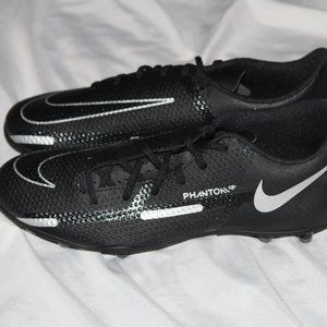 Nike Phantom GT2 Club MG Men's Soccer Cleats Black Silver DA5640-007 Size 6.5